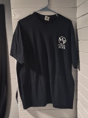 Men's Black Graphic Logo T-Shirt